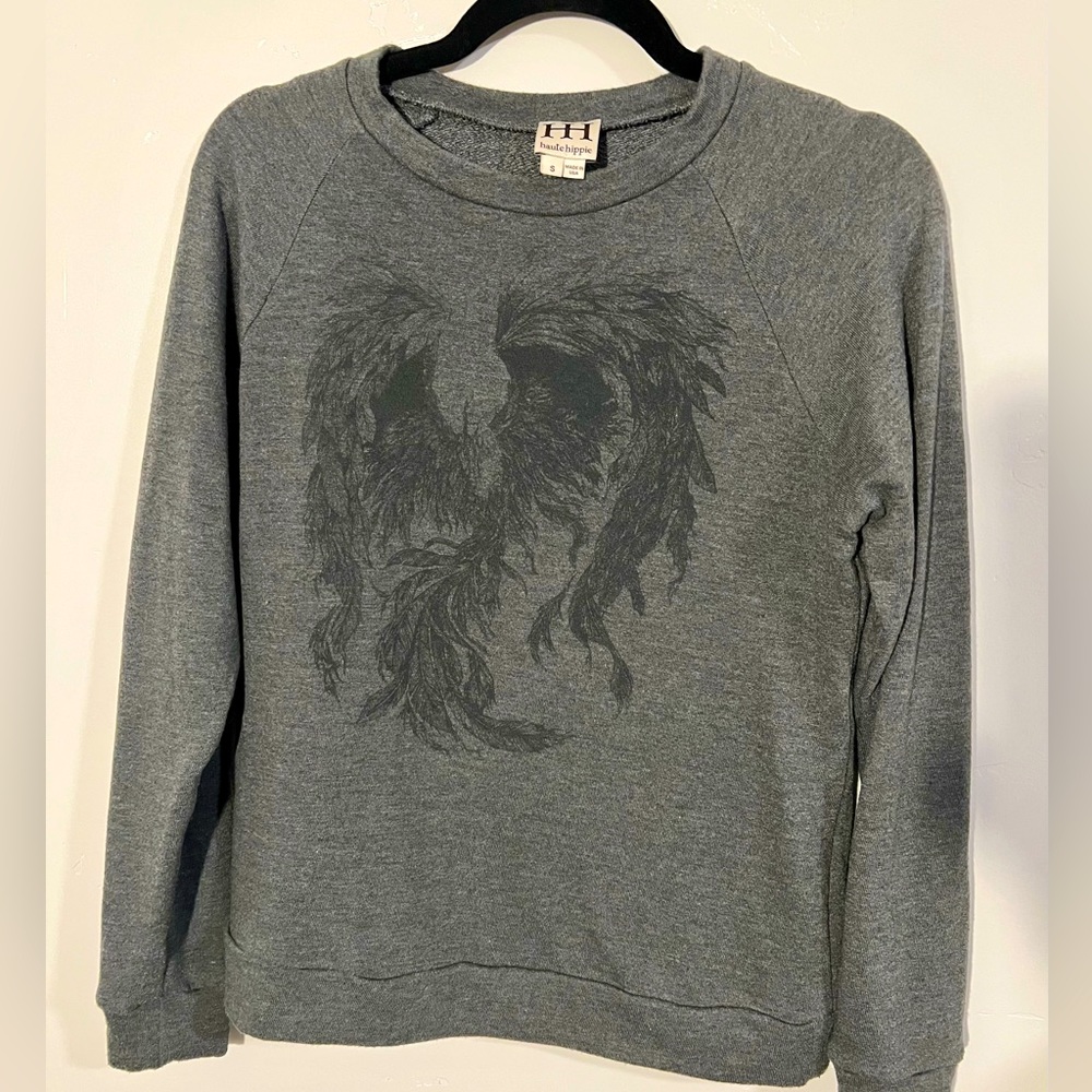 Haute Hippie graphic sweatshirt SM
